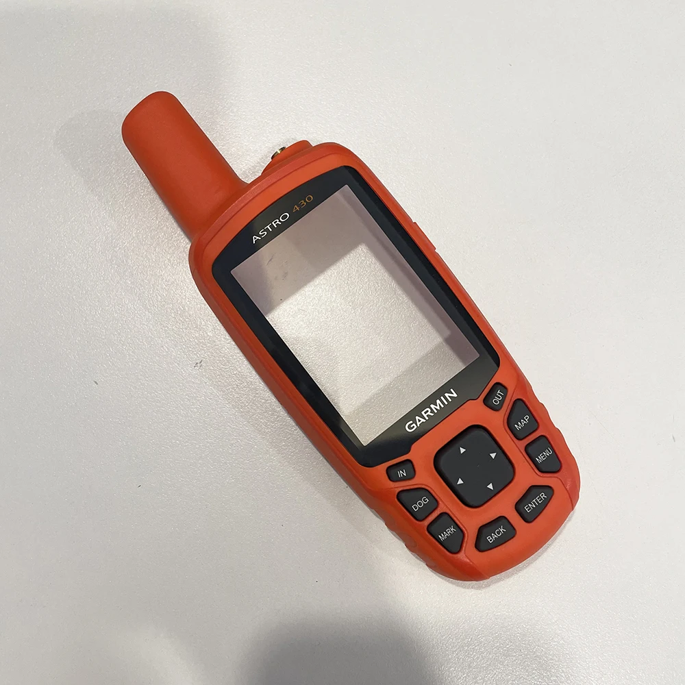 

Front Cover Case For GARMIN Astro 430 Astro430 Frame With Antenna Connector Protective Panel Keyboard Rubber Button Part Repair