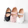 Baby Girl Shoes Newborn Toddler 0-9-15 Months High Quality Shinny PU Cute Bowknot Party Shoes for Spring and Summer New Fashion 1