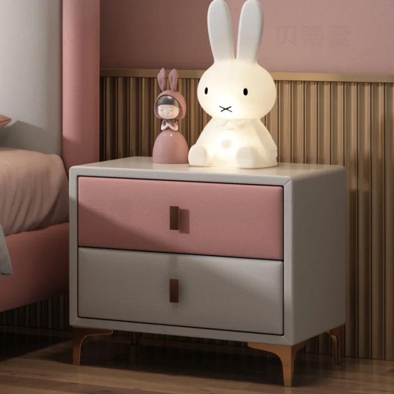 Pretty Modern Luxury Childrens Bed Girls Elegant Princess Villa Loft Leather Bed Kids Headboards Camas De Dormitorio Furniture 5