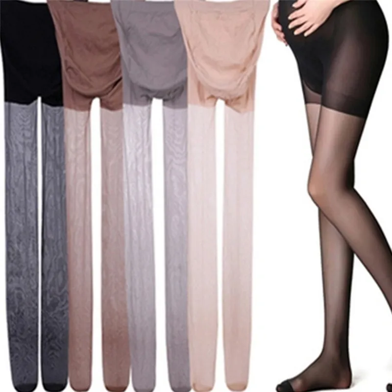 

Adjustable Ultra Thin Tights Stockings High Elastic Leggings Maternity Pregnant Women Pregnancy Pantyhose 1 Pc