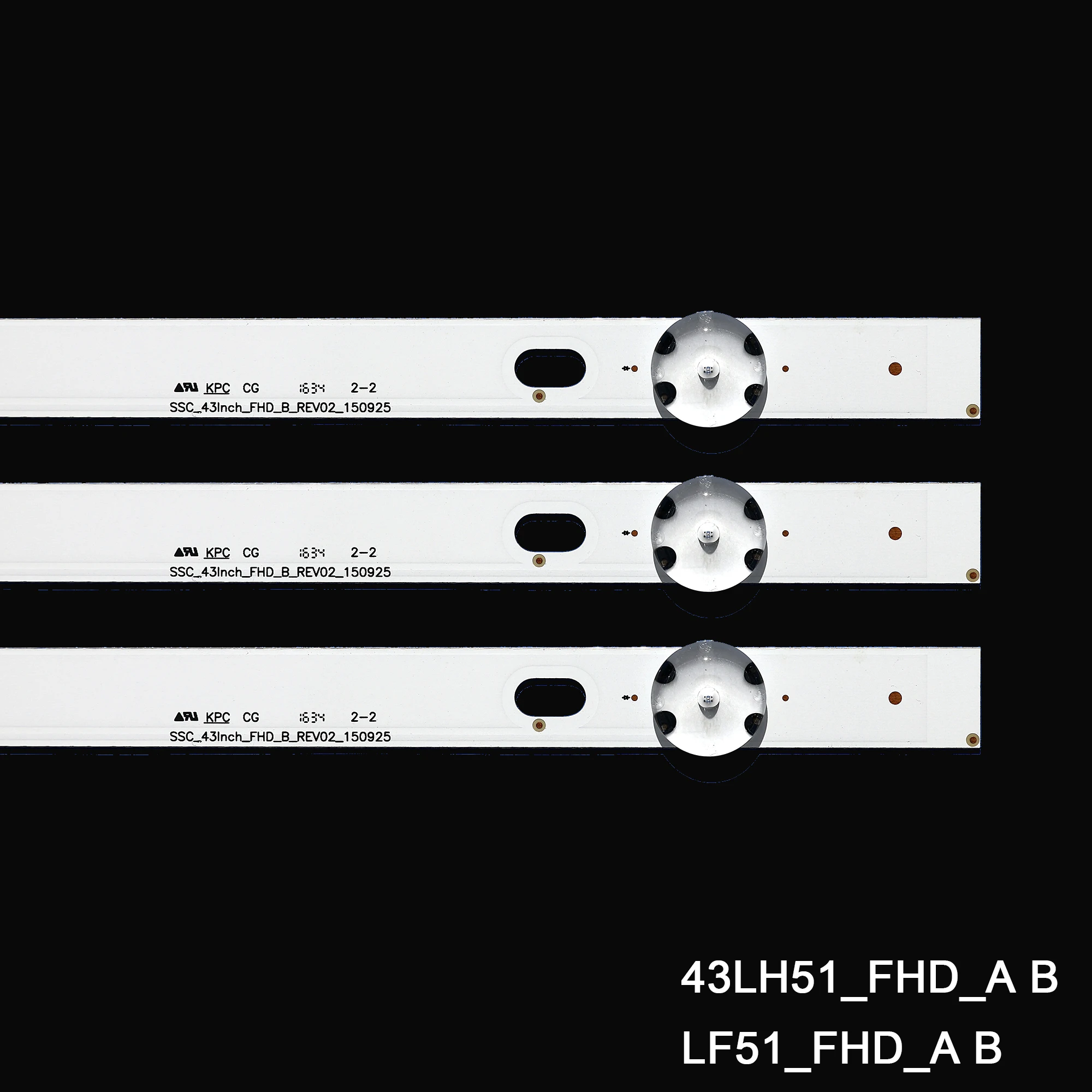 TV Backlight For 43LH513V 43LH590V 43LF510V 43LF5100 43LH5100 43LH5700 43LH570A 43LH520V 43LH590 43LJ515V 43LH510V 43LH570V led light led light bar