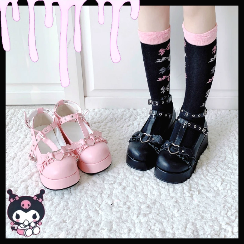 platform-lolita-kawaii-pu-shoes-bowknot-demon-dark-goth-punk-devilian-little-bat-style-loli-cosplay-high-heel-55cm