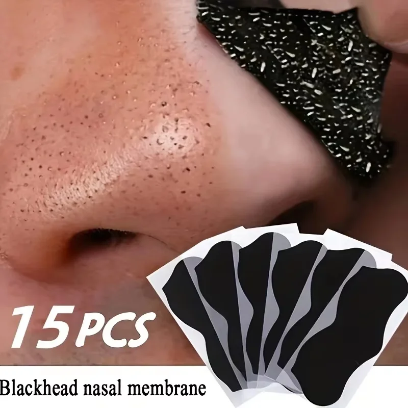 15 Pieces Of Blackhead And Whitehead Nose Strips To Deeply Clean Clogged Pores And Exfoliate The Nose Mask-Dropship