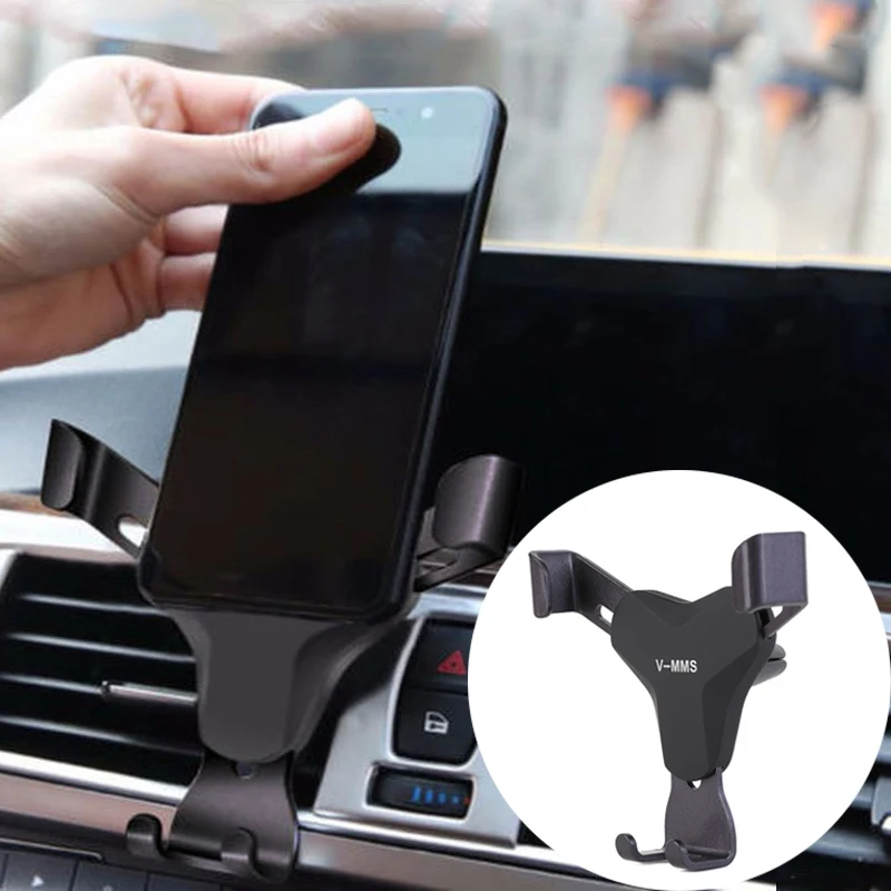 

Universal Gravity Auto Phone Holder Car Air Vent Clip Mount Mobile Phone Holder CellPhone Stand Support For iPhone For Samsung
