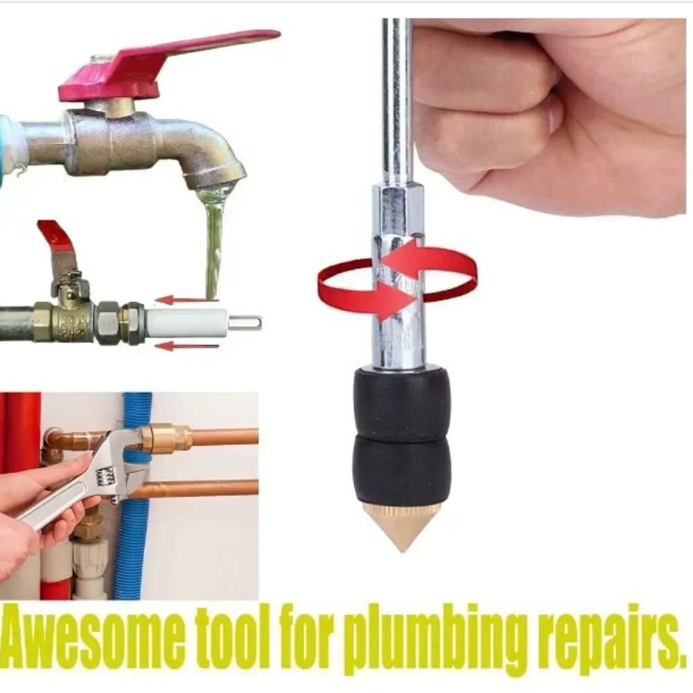 PPR Pipe Stopping Needle Hot Melt Pipe Breakers Welding Water Pipe Plugging Portable Quick Repair Tools for 20/25/32 Water Pipes