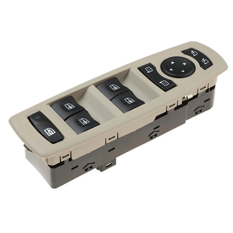 

1 шт. переключатель управления окном автомобиля, бежевый и черный для 08-16 Renault Megane Laguna Fluence 2.0L 1.6L