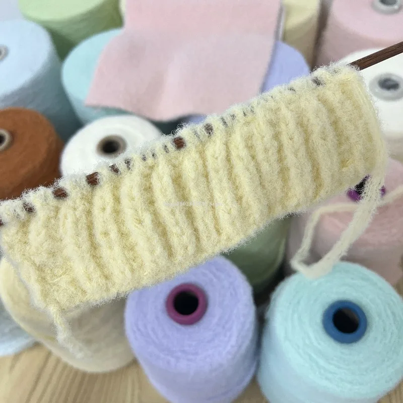 500g 밀크 무스 6겹 클라우드 소프트 얀볼, 손뜨개 스카프, 모자, 스웨터, 담요용, 피부 친화적인 따뜻한 DIY 공예용 얀