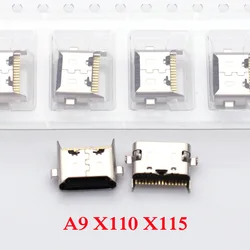 10 - Pack USB Charging Connector Plug and Dock Socket Replacement for Samsung Galaxy Tab A9+ Tablets (A9 X110 X115)