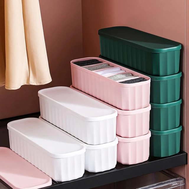 Storage Box Premium Reusable Separate Compartments Vanity 5 Grids