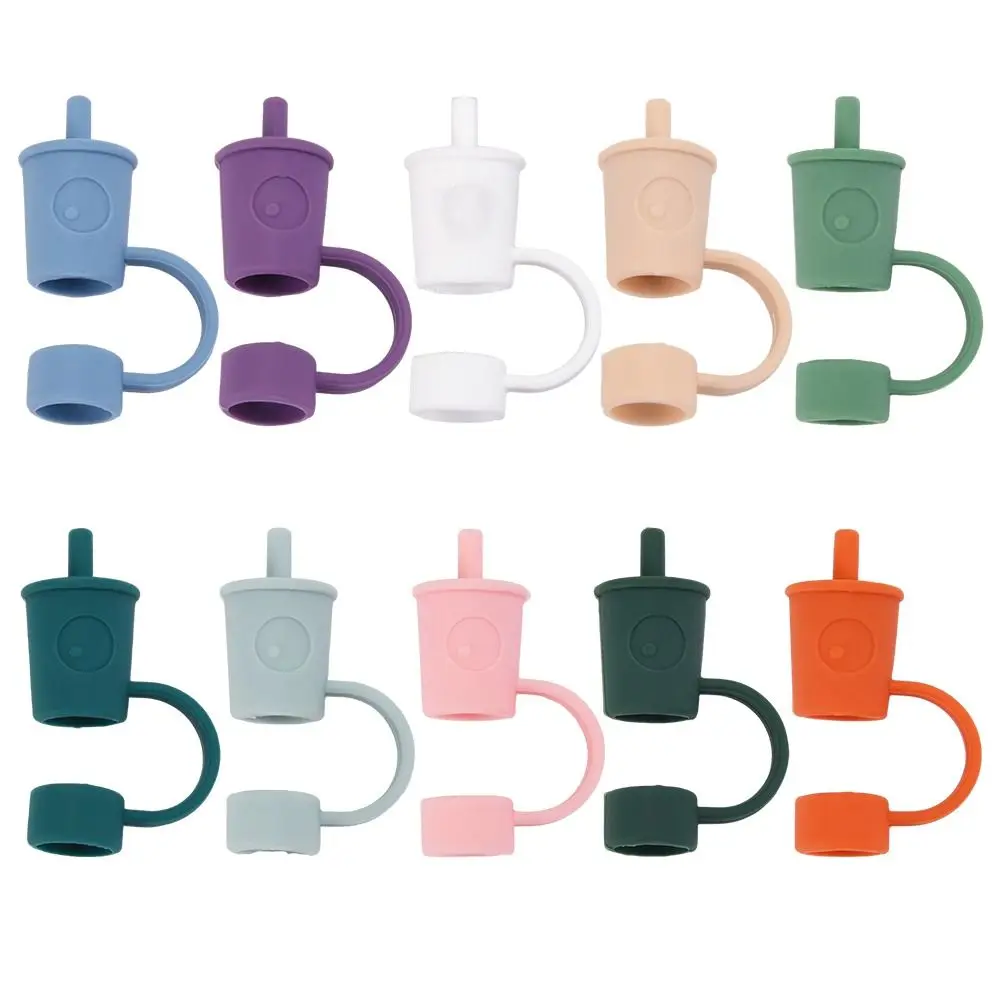 

Cup Accessories Drinking Dust Cap Airtight Silicone Straw Plug Cartoon Plugs Cover for Cup Accessories Outdoor