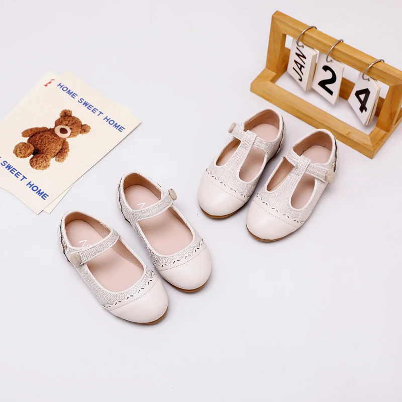 Kids Shoes Children Leather Loafers Toddler Slip On Princess Flats Girls Boys Fashion Oxford Platform Mary Jane