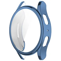 Silicone Protective Case with Screen Shield - Galaxy Watch 7 44mm (Blue)