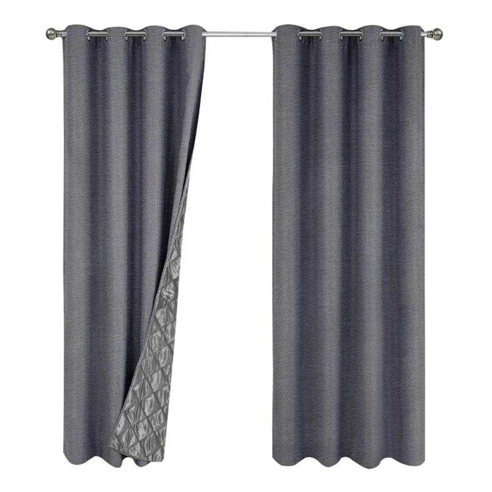 Blackout Storm Curtain - Thickening for warmth Windproof Waterproof Warm Curtains for Winter 5
