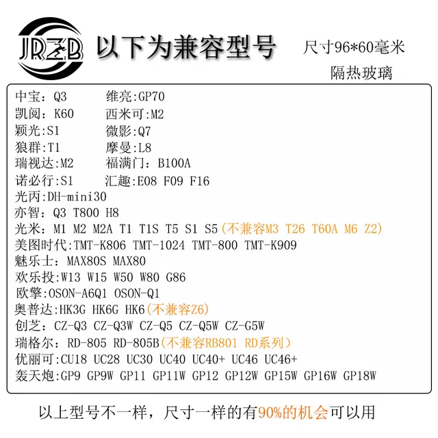 2 Darab 4 Hüvelykes Mini Projektor Sárgás Karbantartás Led Univerzális Hőszigetelő Üveg Polarizált - Image 5