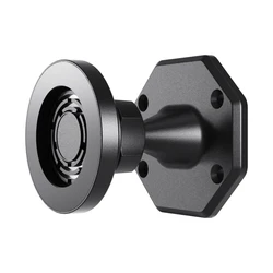 Magnetic 360° Rotating Phone Wall and Desktop Mount (Black)