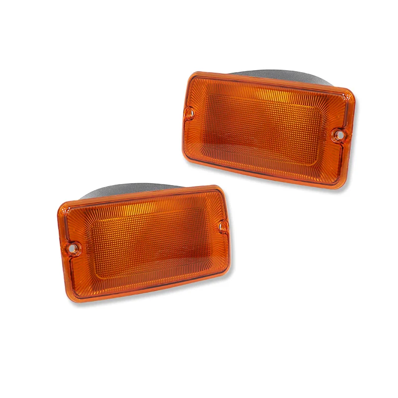 Kit Clignotants Fumés Pour Jeep Wrangler TJ (1997-2006) - 4 Pièces (Avant + Marqueurs Latéraux) - Lentille Fumée