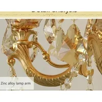 Lampe murale en cristal contemporaine pour chambre à coucher, salon, couloir, style industriel moderne 1