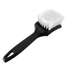 Car Wheel & Tire Brush for Car Rim Short Handle Steel Wire Car Wash Brush, Cleans Tires & Releases Dirt and Road Grime Car Clean 5