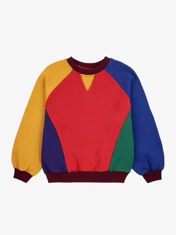 New Eu US Kids Sweatshirts 2025 Spring Brand Boys Girls Cute Print Sweaters Pullover Baby Child Cotton Outwear Tops Clothes 5