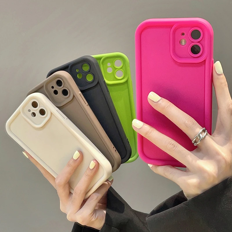 Candy Phone Case for Xiaomi POCO X3 NFC X6 X5 X4 GT F3 F4 F5 M6 Pro Mi 13T 12T 11T 13 12 11 Lite 5G NE Liquid Silicone Cover