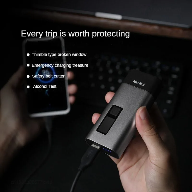 xiaomi nextool multifuncional car window breaker banco de 01