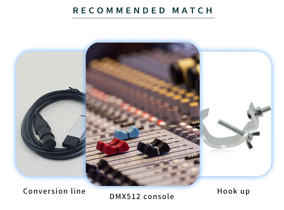 Description Picture 6 of item4Pcs/Lots 12x12W RGBW/12x18W RGBWA + UV 6 in 1 LED Par Light Aluminum Waterproof Stage Light DMX Control DJ Disco Equipment