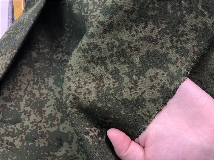 1,45 m Breite * 1 m Länge EMR Green Jungle Camouflage Trainingskleidung Mischgewebe Gittertuch für DIY taktische Uniform – Detail 6