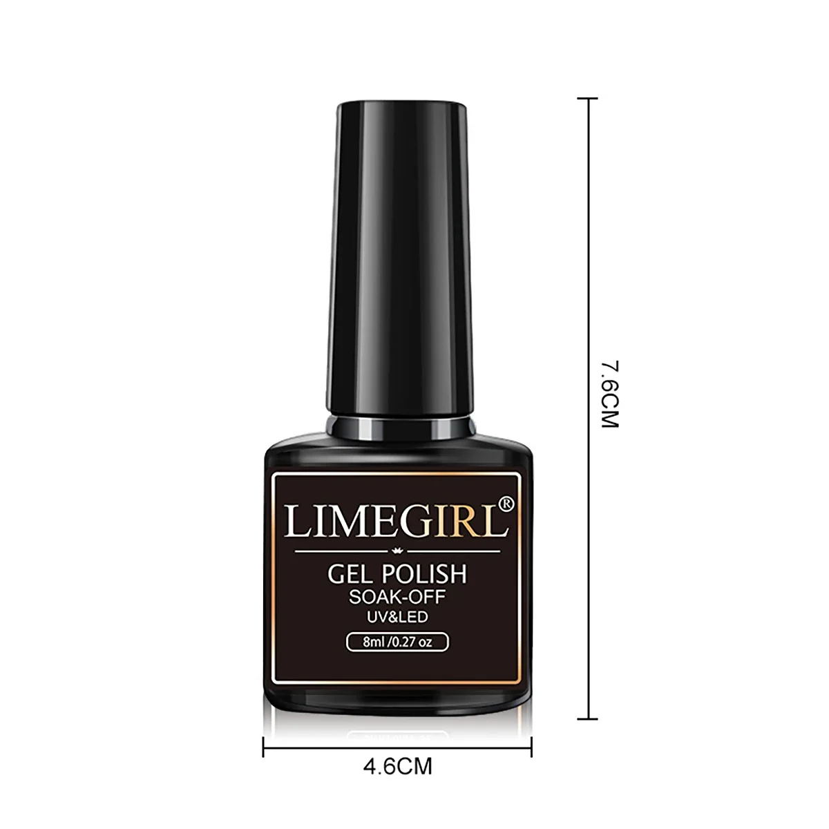 Limegirl Gel Nail Polish Set 60Colors Semi Permanent UV Led Gel Varnish Soak Off Nail Lacquers Base Top Coat 4
