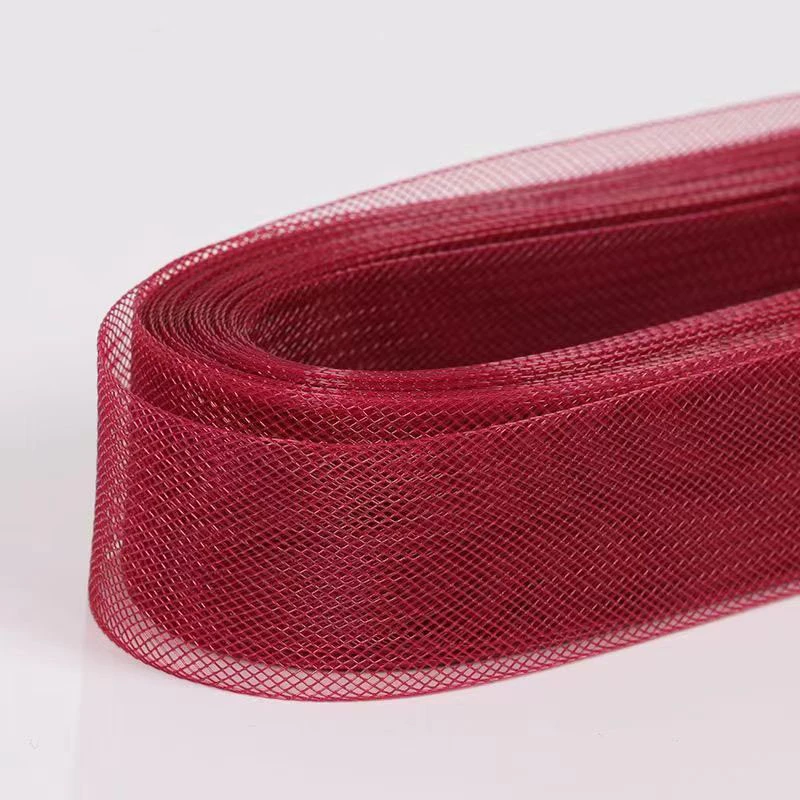 Stiff Polyester Horsehair Braid for Dressmaking and Crafts - 50/100 Yards