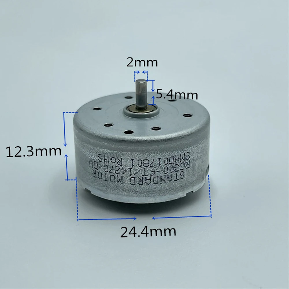Mini-RC-300-mudo-motor-DC1-5V-5V-10000rpm-metal-precioso-escova ...