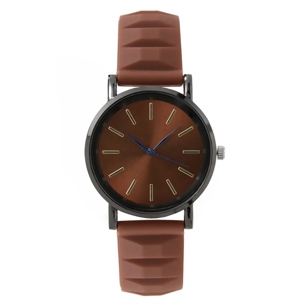Женские кварцевые часы в простом стиле, новинка 2023, женские Брендовые Часы с силиконовыми полосками, наручные часы