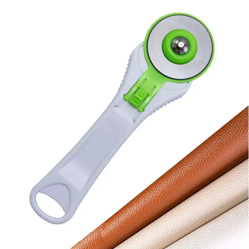 Fabric Roller Cutter Tool Rolling Cutter Quilting Rotary Cutters Stainless  Steel Fabric Cutting Wheel 45mm Rotary Cutter - AliExpress