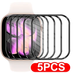 Premium Full Curved Screen Protector for Smartwatches - Soft Protective PMMA Film Cover (5Pcs)