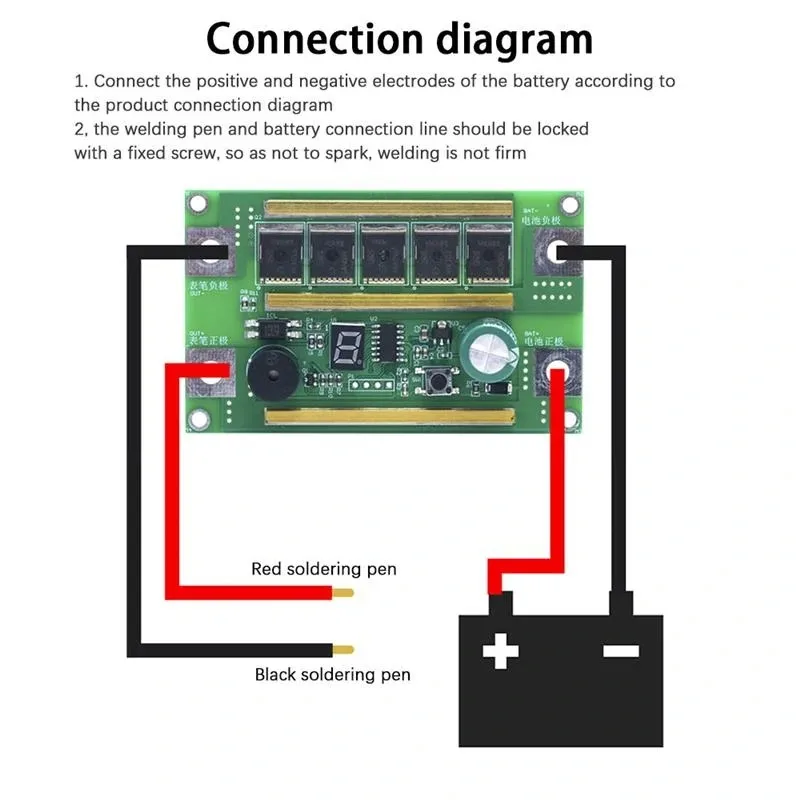 best soldering iron for electronics 7-16V Battery Storage Spot Welding Machine PCB Circuit Board Welding Equipment Spot Welders Pen For 18650 26650 32650 best soldering iron for electronics