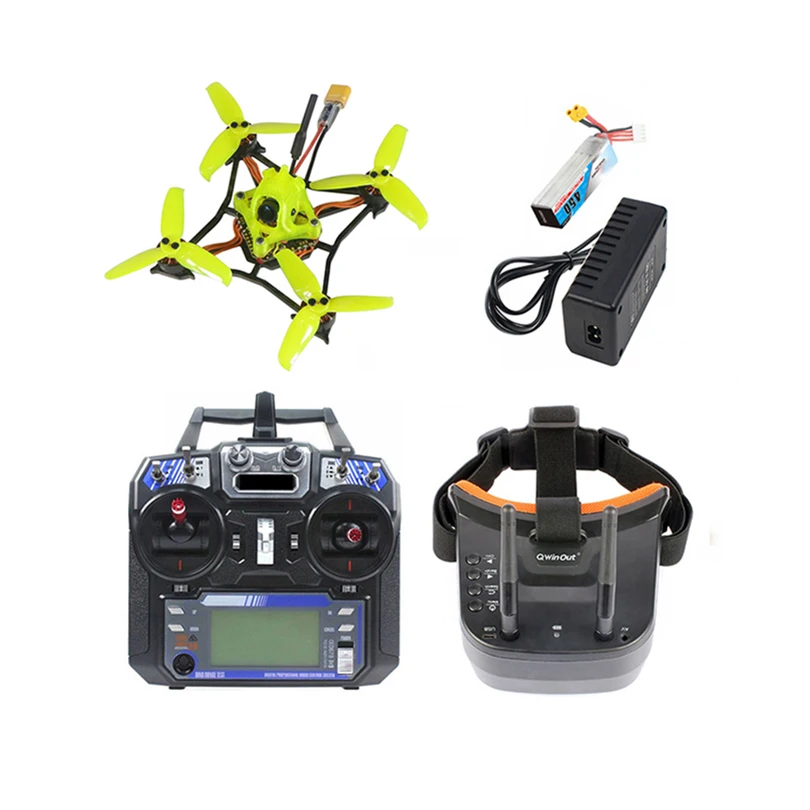 

DIY T100 2.5inch 100mm FPV Four-axle Aircraft Quadcopter 5.8G 40CH Mini FPV Goggles 3 inch F4 AIO Flight Controller For RC Drone
