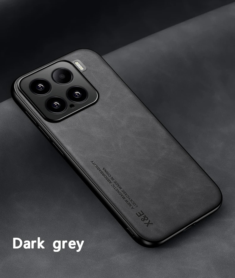 Für Xiaomi 15 14 13 12 Pro Licht Luxus SheePskin Fall Für Mi 14 13 12 T Pro 13 Lite mit Magnetische Saug Telefon Fall – Detail 11