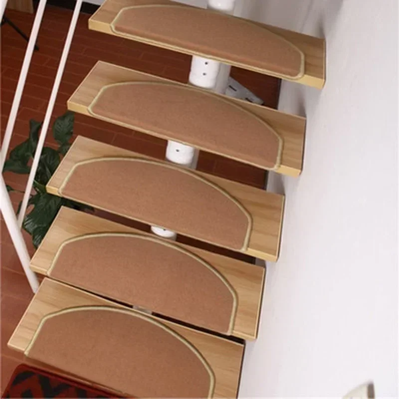 Simple New Anti Slip Self-adhesive Carpet For Stairs Step Pad For Household Stairs Protective Cover Pad 65CM * 24cm