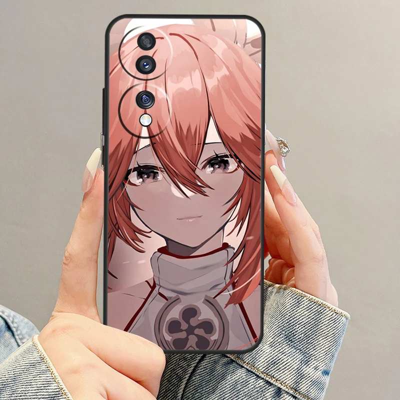 Genshin Impact Yae Miko Protective Phone Case Cover