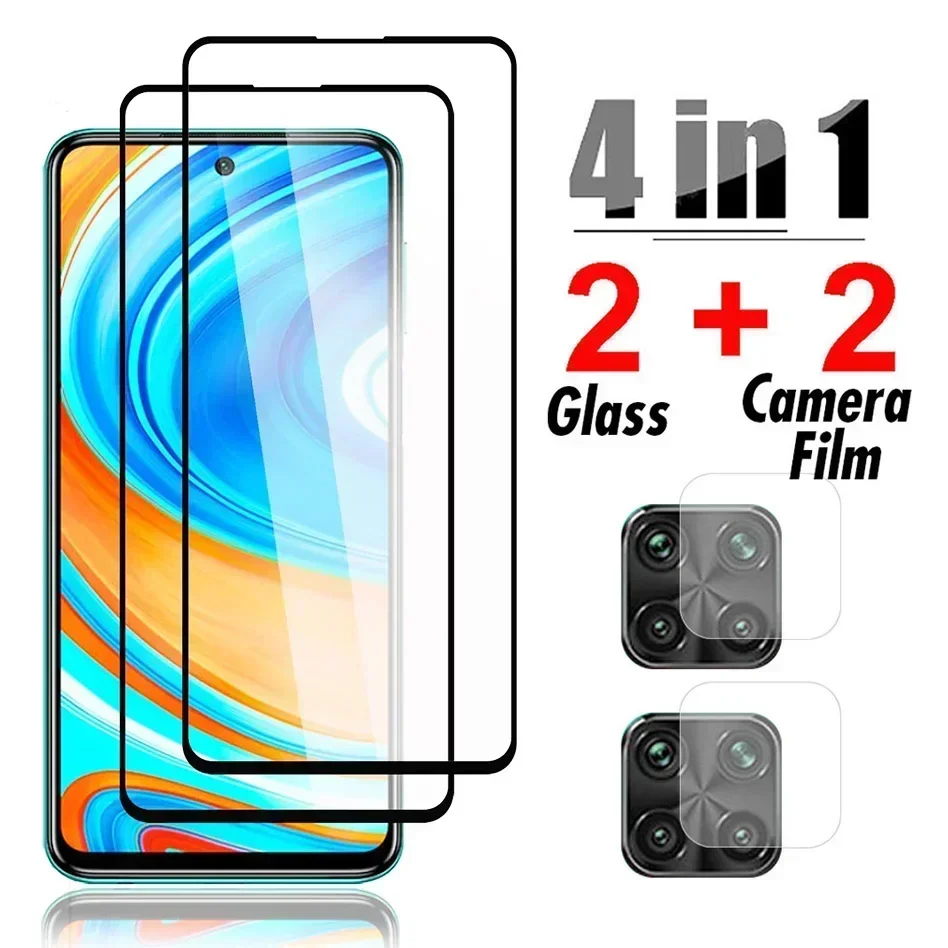 

Защитное стекло 4 в 1 для Redmi Note 9, 8 Pro, 9S, 9T, 8T, 7