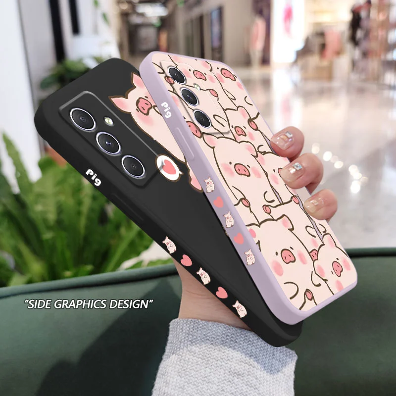 Charming Pink Pig Phone Case - Adorable and Stylish Cover