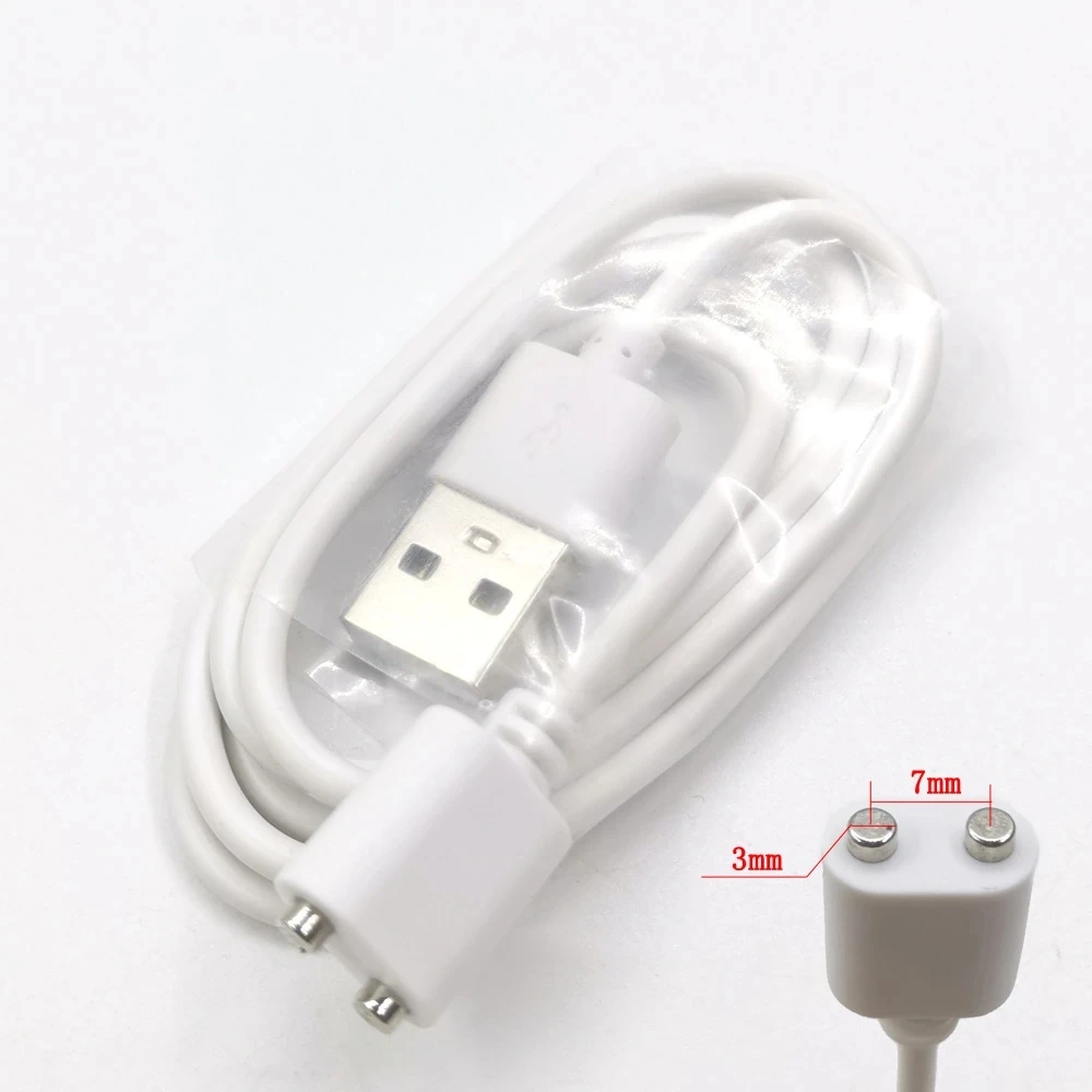 Enhanced Magnetic Charging Cable with Adjustable 2P Center Spacing for Beauty Instruments and Smart Devices