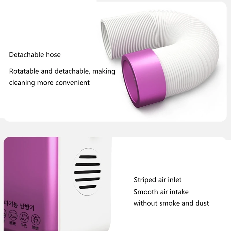 Multifunctional Dryer Electric Clothes Dryer Portable Laundry Machine Drying Solution for Apartment