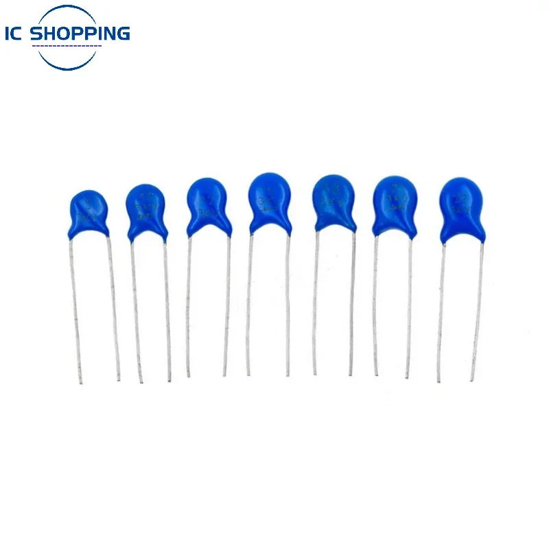 50PCS 1000V 2000V 3000V High Voltage Ceramic Capacitor 1KV 2KV 3KV 5PF 10PF 12PF 15PF 22PF 27PF 30PF 33PF 47PF 56PF 68PF 82PF