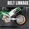 Simulation 1:12 Scale Kawasaki KX450 Off Road Motorbike Alloy Model Sound Light Diecast Motorcycle Model Boy Vehicle Toy Gift 3