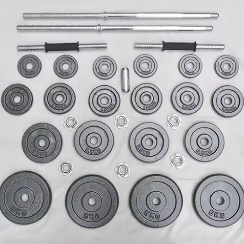 10kg 15kg 20kg 30kg Gym Home Weightlifting Dumbbells with Box Painted Black Painted Cast Iron Dumbbells Barbell Set. - Image 5