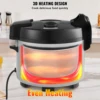 VEVOR Commercial Rice Cooker, 15L Large Rice Cooker and Warmer with Nonstick Inner Pot, Fast Cooking and 12-Hour Keep Warm 5