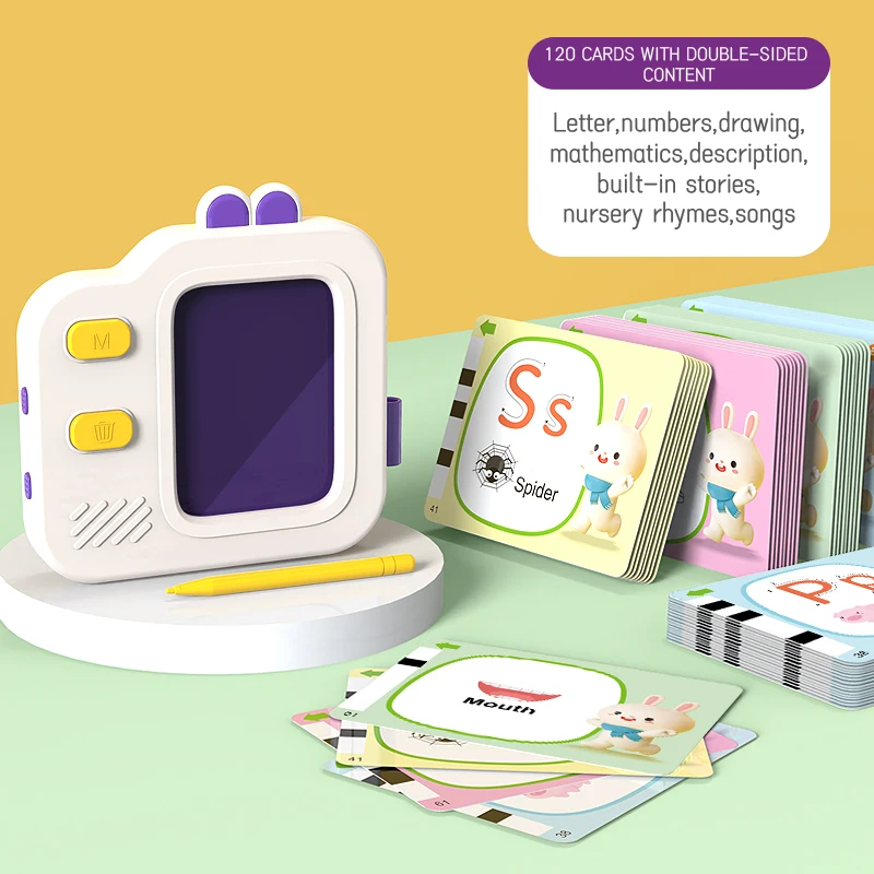 لعبة تعلم لوحة رسم المفردات التفاعلية مع أزرار ألو...