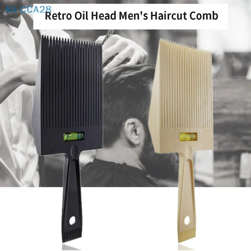 

Men Flat Top Guide Comb Haircut Clipper Comb Barber Haircut Tool Hair Cutting Tools Salon Barber Supplies Accessory