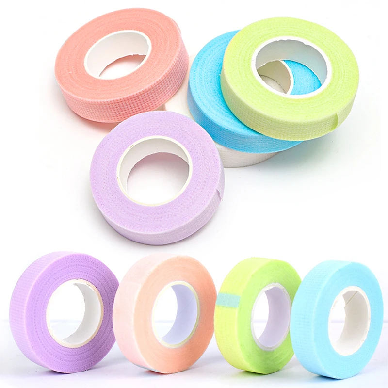 4 Rolls Colorful Eyelash Extension Tapes Professional Medical Soft Adhesive Tapes For Grafting Eye Lashes Makeup Beauty Tools