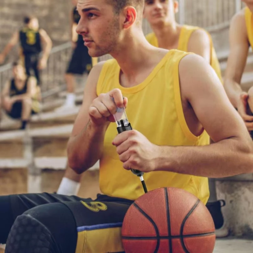 Portable Soccer Air Pump For Bicycle Inflatables